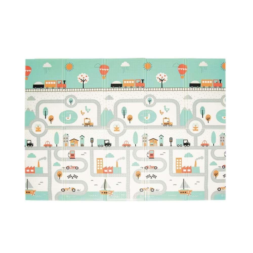 Alfombra Plegable Reversible Jungle/Street 150x200cm