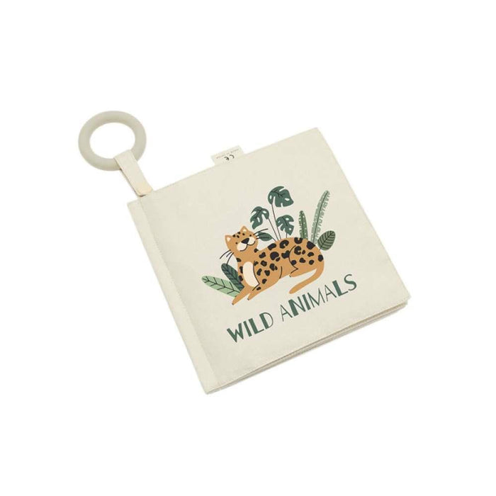 Libro de tela de animales salvajes