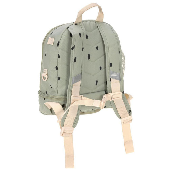 Mochila Lassig Mini Happy Prints Olive 27cm