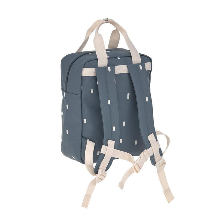Mochila Lassig Mini Square Happy Blue 28cm