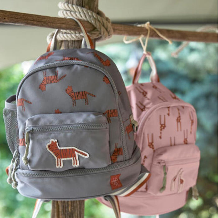 Mochila Lassig Mini Safari Giraffe 27cm