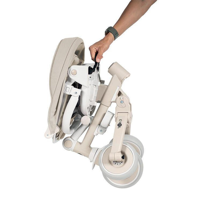 Triciclo Multifuncional com Capota Olmitos Evol Beige