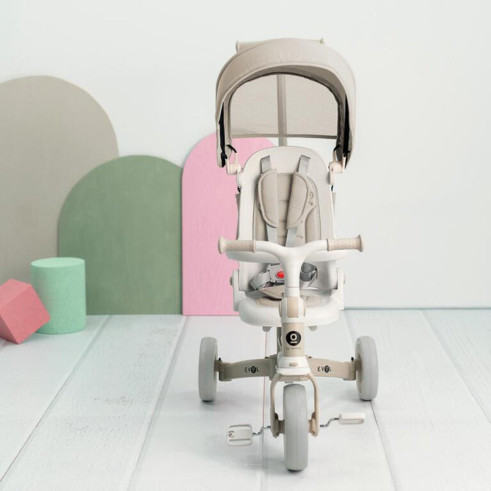 Triciclo Multifuncional com Capota Olmitos Evol Beige