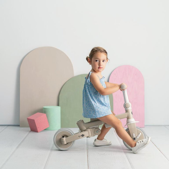 Triciclo Multifuncional com Capota Olmitos Evol Beige