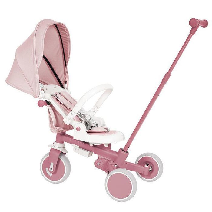 Triciclo Multifuncional com Capota Olmitos Evol Pink