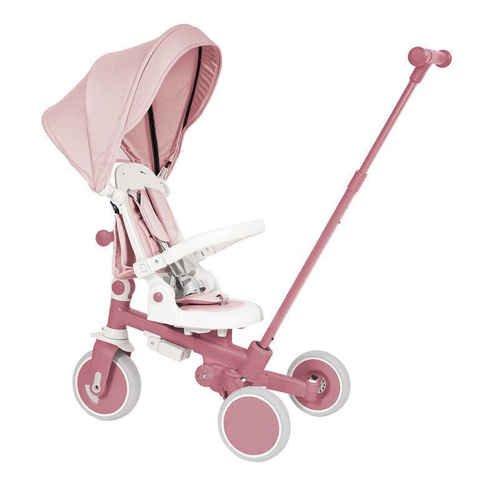 Triciclo Multifuncional com Capota Olmitos Evol Pink
