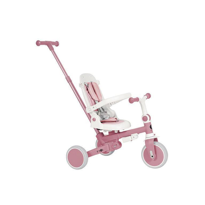 Triciclo Multifuncional com Capota Olmitos Evol Pink