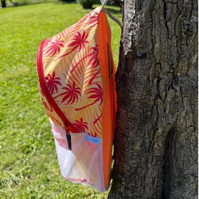 Mochila de Praia Pêra Doce Palmeiras Laranja
