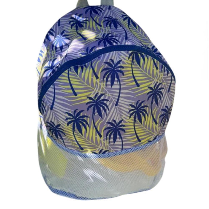 Mochila de Praia Pêra Doce Palmeiras Roxo