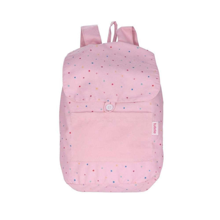 Tutete Mochila Grande Dots Pink 35x31cm