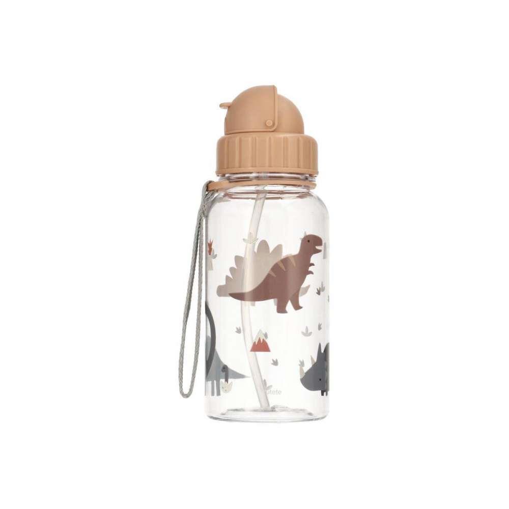 Garrafa com Palhinha Tutete Dinos World 500ml