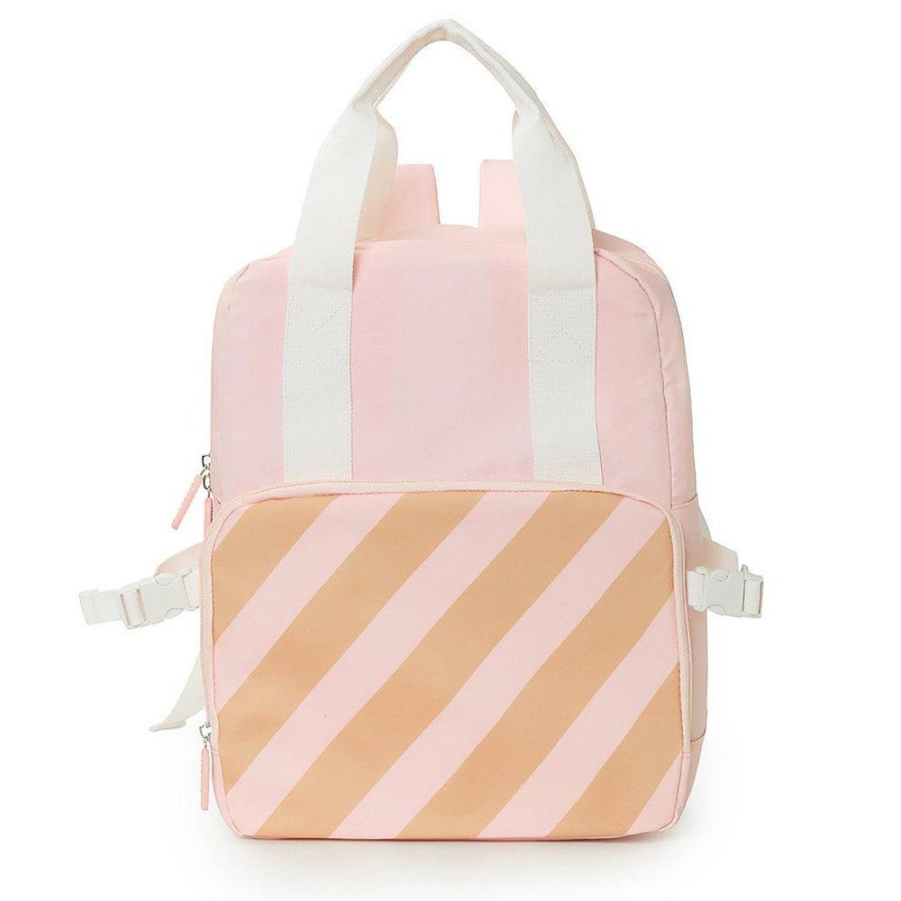 Mochila Térmica Monnëka Big Stripes Pink 35,5x26cm