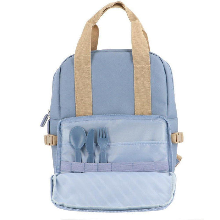 Mochila Térmica Rayas Azul 35.5x26cm