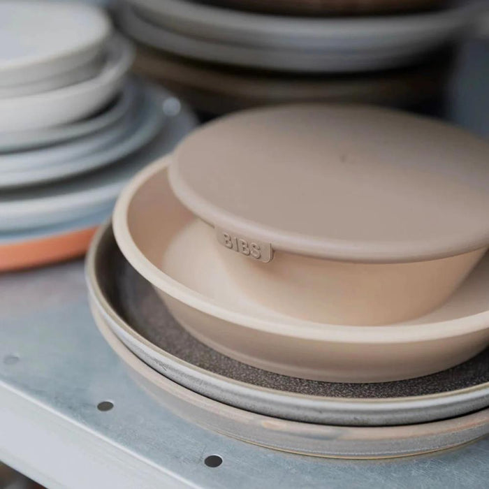 Conjunto de Refeição com Prato e Taça com Tampa Blush