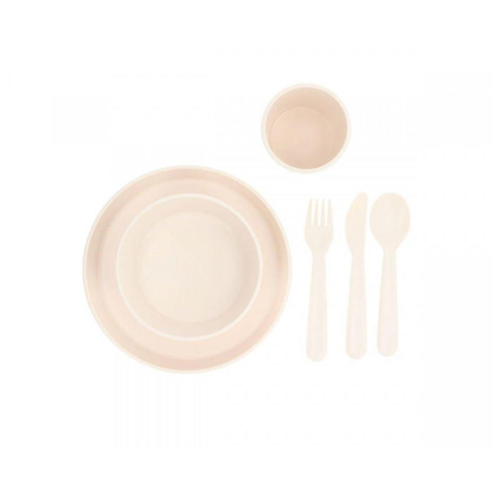 Conjunto de Alimentação Tutete Ivory com 6 Peças