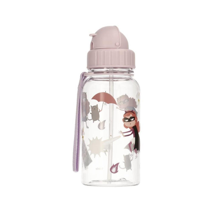 Garrafa com Palhinha Tutete Fantastic Girl 500ml