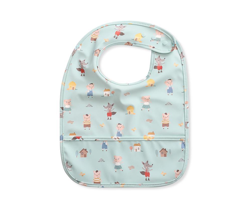 Tutete Three Little Pigs Waterproof Bib