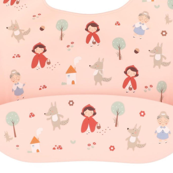 Babete em Silicone Tutete Little Red