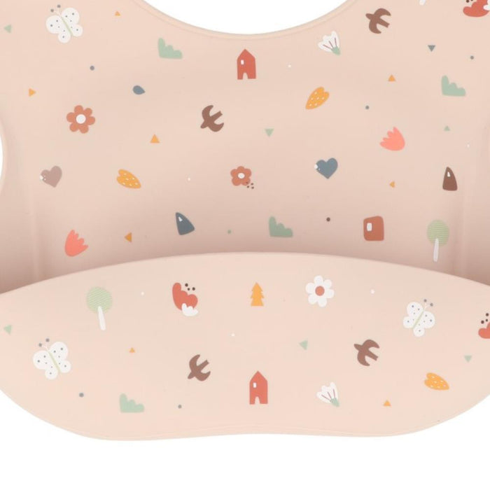 Babete em Silicone Tutete Geometric Nature