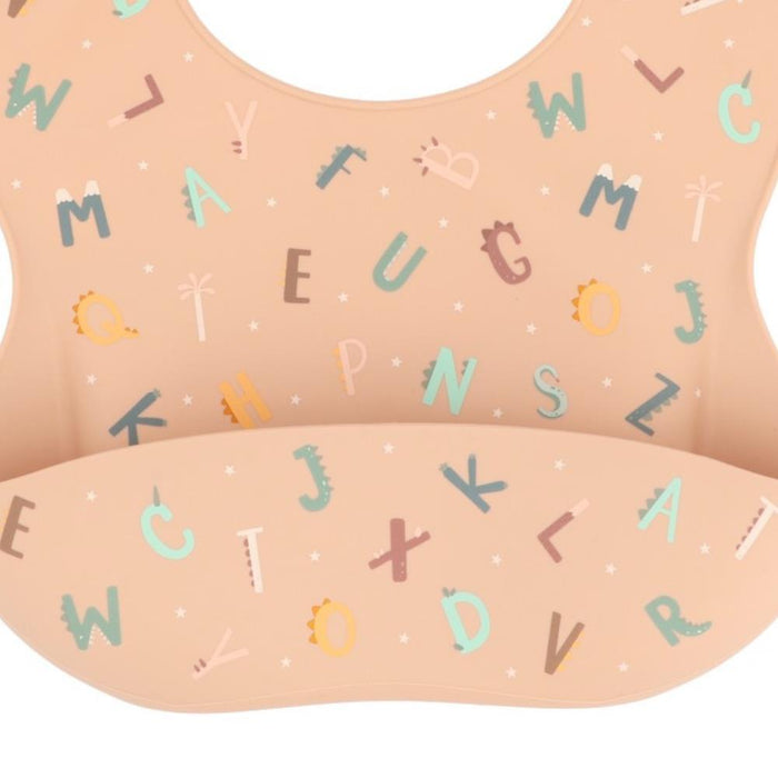 Babete em Silicone Tutete Funny Letters