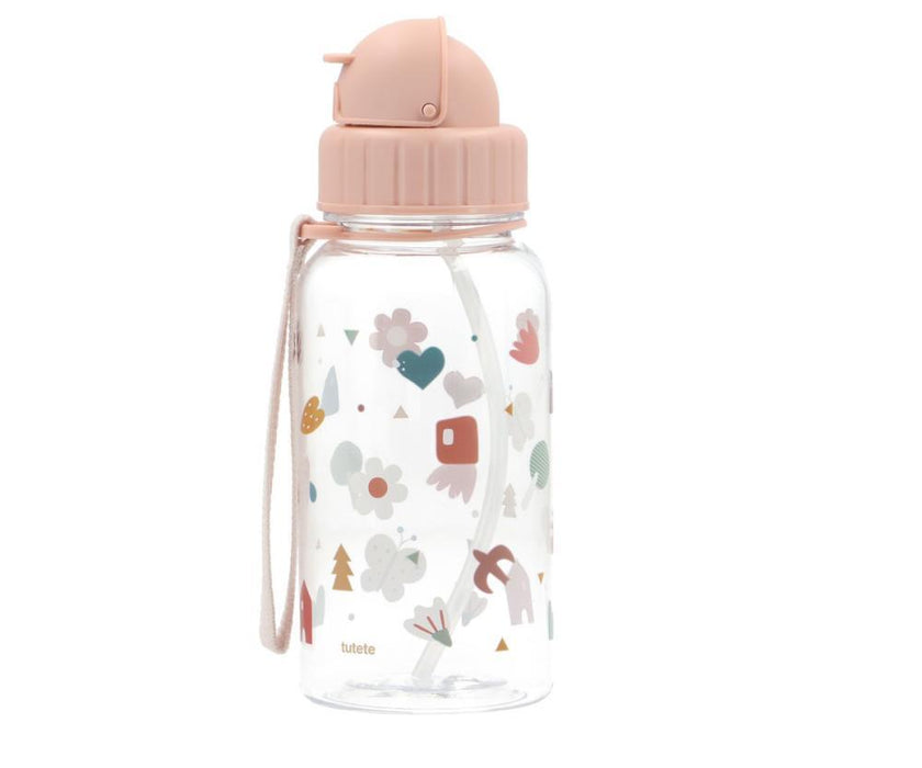 Garrafa com Palhinha Tutete Geometric Nature 500ml