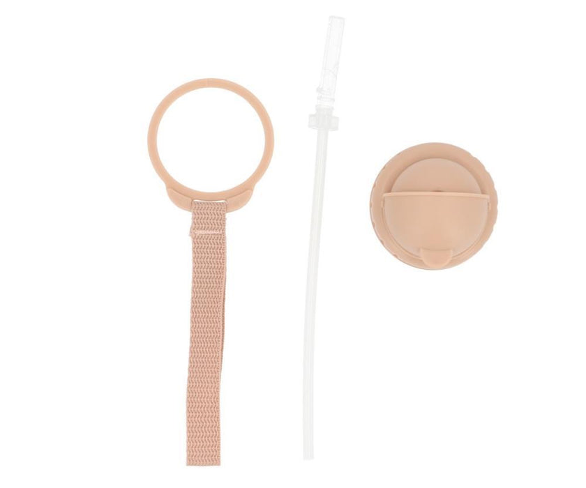 Garrafa com Palhinha Tutete Funny Letters 500ml