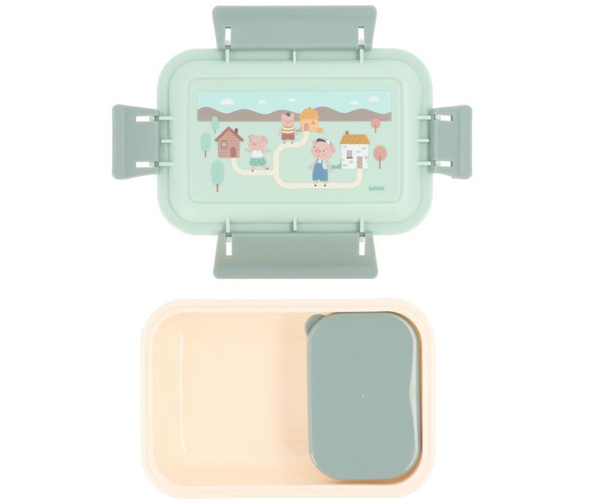 Caixa Lancheira Tutete Three Little Pigs