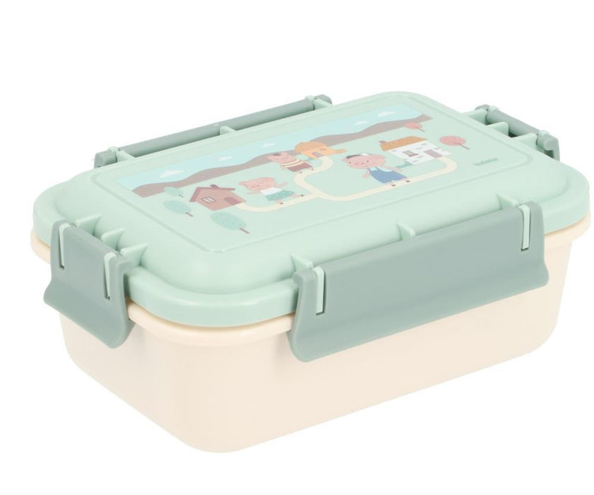 Caixa Lancheira Tutete Three Little Pigs