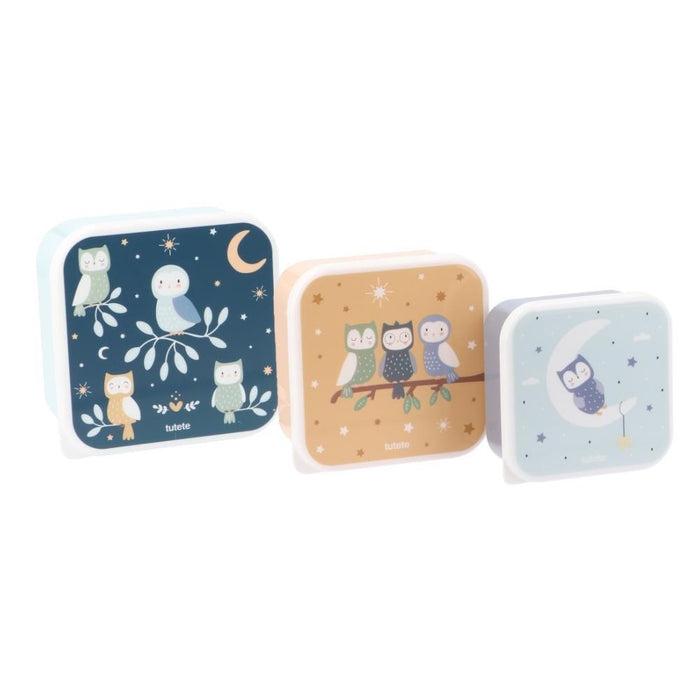 3 Caixas Lancheira Tutete Magical Forest