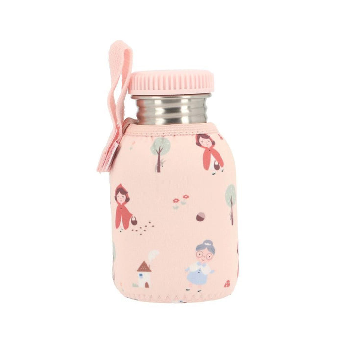 Garrafa em Inox com Forra Neoprene Tutete Little Red 350ml