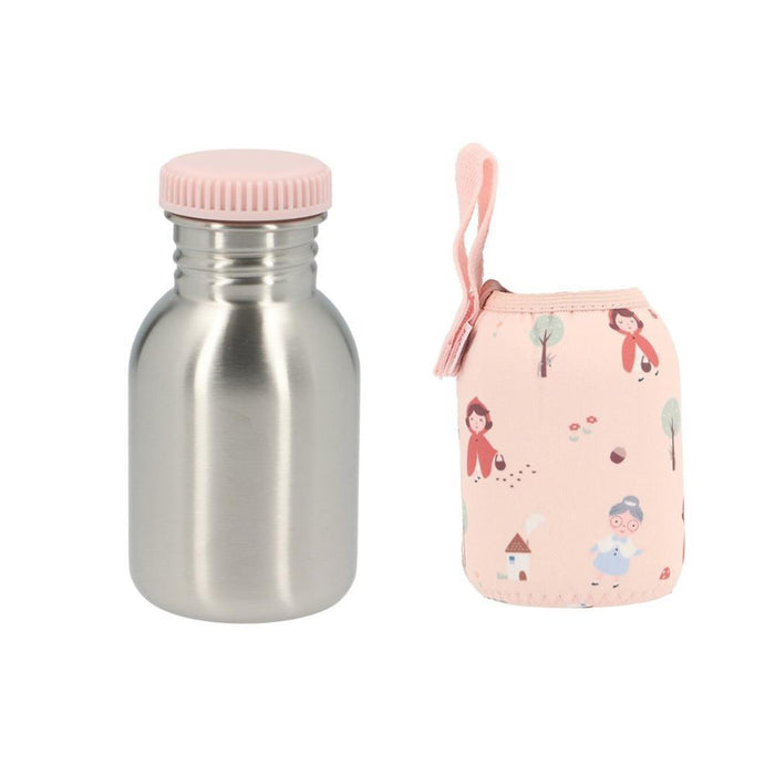 Garrafa em Inox com Forra Neoprene Tutete Little Red 350ml