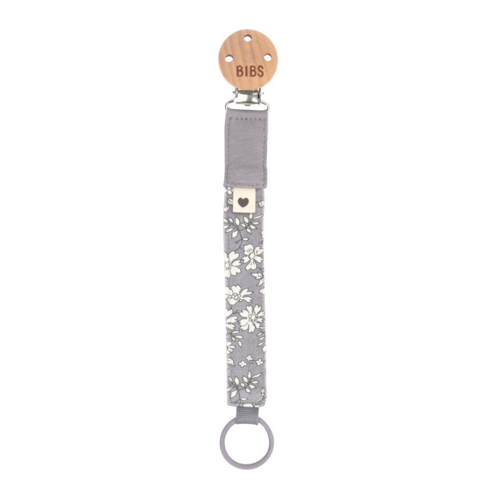 Cadena para chupete para baberos Liberty Capel Gris Fósil