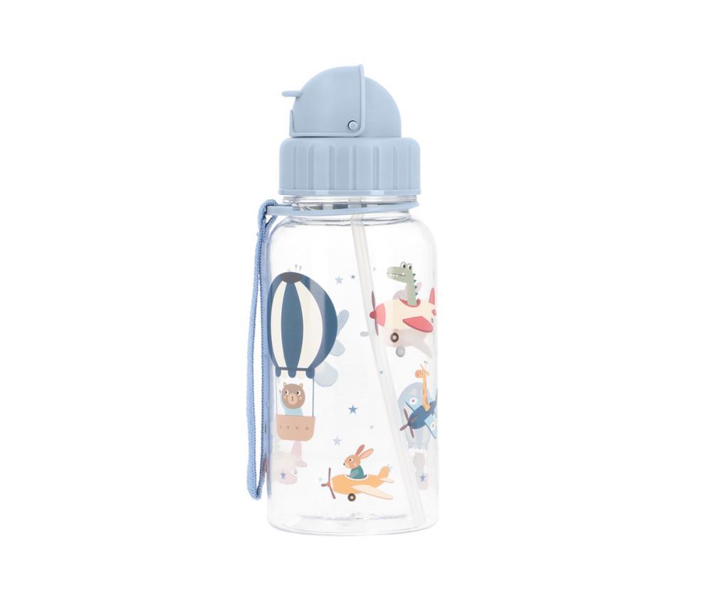 Garrafa com Palhinha Tutete Planes 500ml