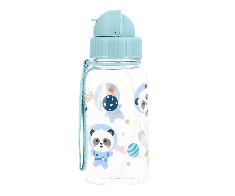 Tutete Pandas in Space Straw Bottle 500ml