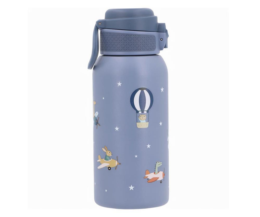 Garrafa Térmica em Inox com Tampa Flip Tutete Planes 500ml