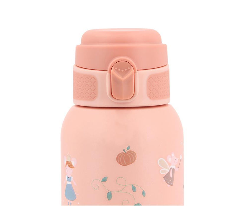 Garrafa Térmica em Inox com Tampa Flip Tutete Mouse Fairies 500ml
