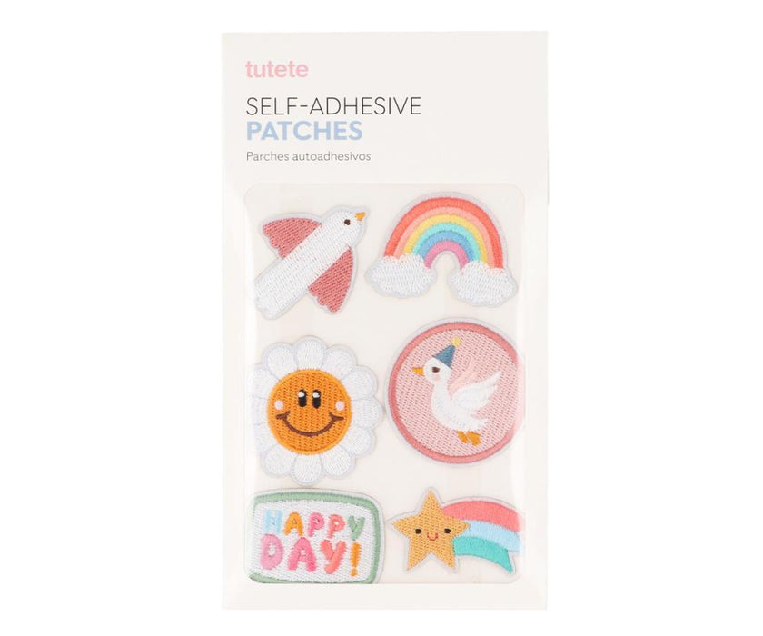 Conjunto de Patches Autocolantes Têxteis Tutete Happy Day