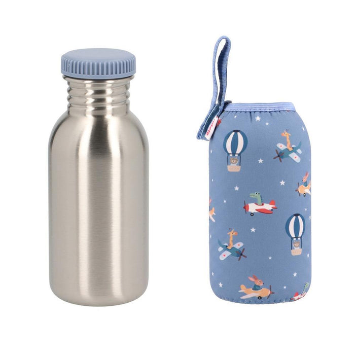Garrafa em Inox com Forra em Neoprene Tutete Planes 500ml