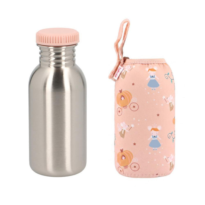 Garrafa em Inox com Forra em Neoprene Tutete Mouse Fairies 500ml