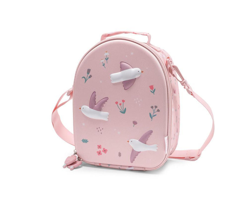 Lancheira Térmica 3D com Alça Tutete Blossom Birds