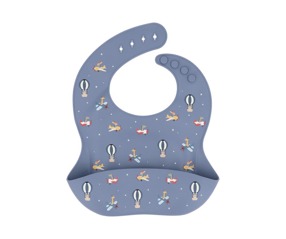 Tutete Planes Silicone Bib