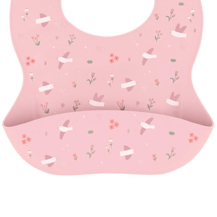 Babete em Silicone Tutete Blossom Birds