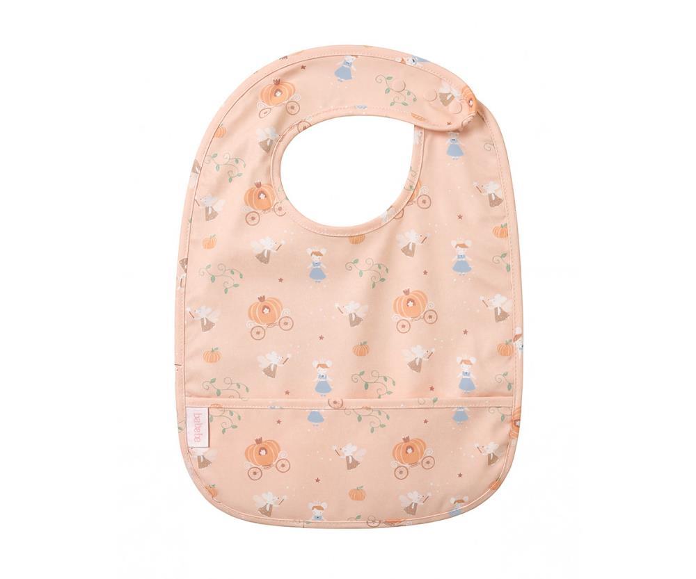 Babete Impermeável com Bolso Tutete Mouse Fairies