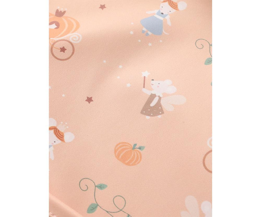 Babete Impermeável com Bolso Tutete Mouse Fairies