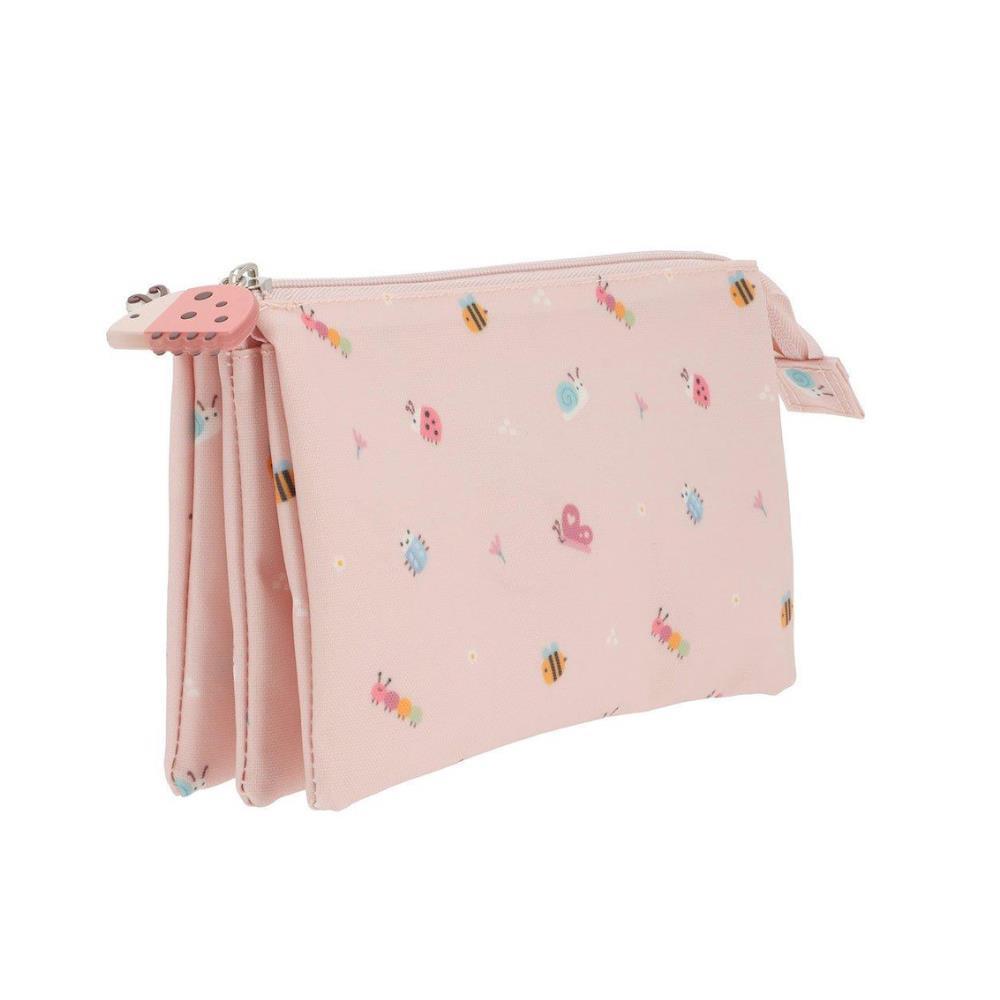 Bugs 3-Compartment Pencil Case