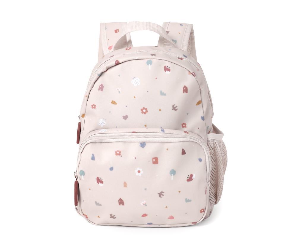 Tutete Geometric Nature Small Backpack with Pocket 28x25