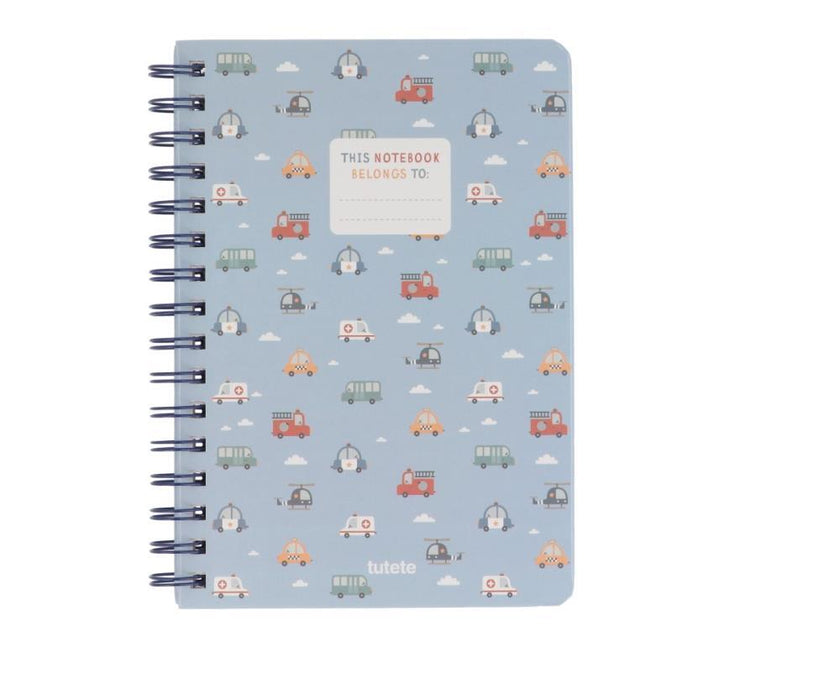 Caderno Escolar Tutete City Cars