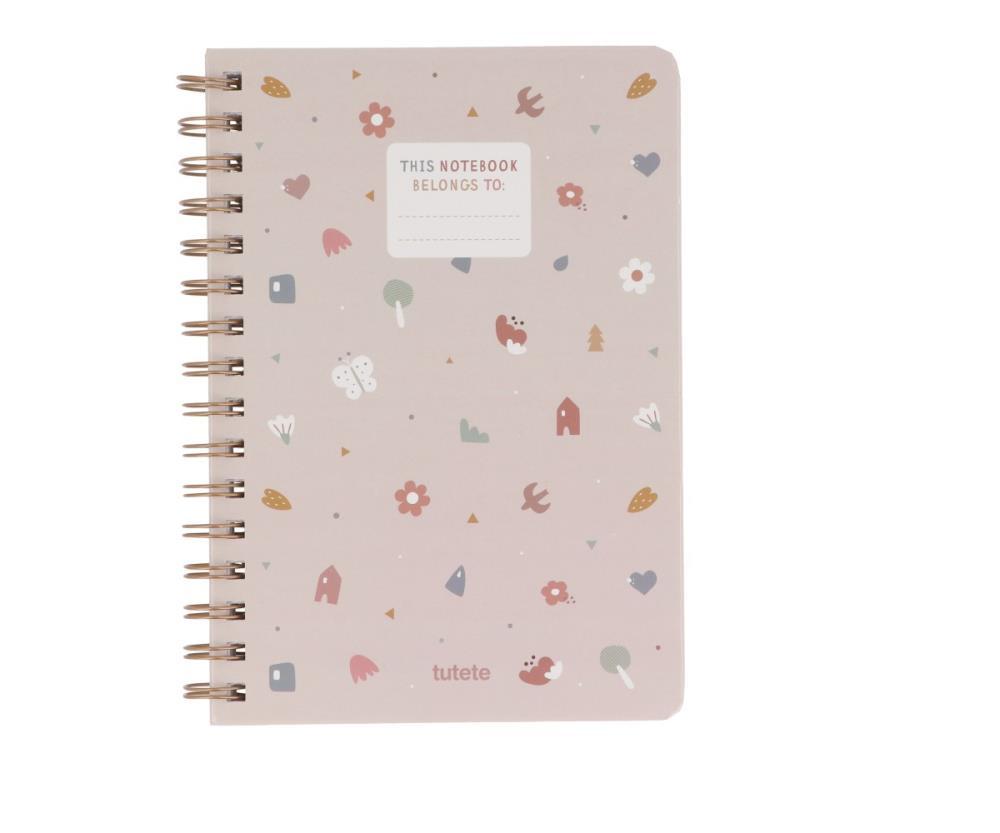 Tutete Geometric Nature School Notebook