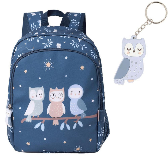 Mochila Média Tutete Magical Forest 38x27cm com Porta Chaves