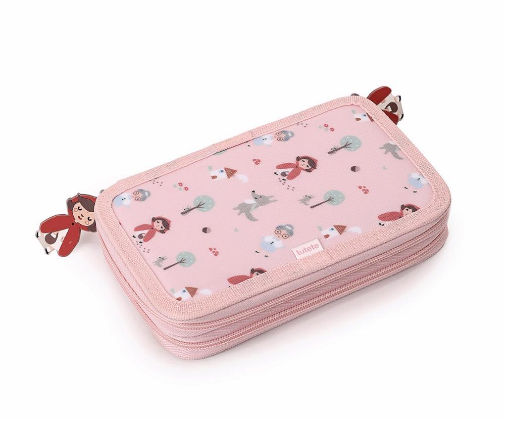 Tutete Little Red Double Pencil Case